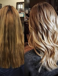 Fryzury Długie Na co dzień Kręcone Rozpuszczone Blond - 3257980