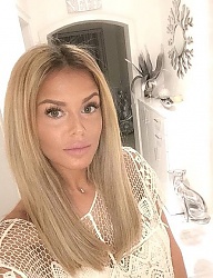 Fryzury Długie Na co dzień Proste Rozpuszczone Blond - 3105955