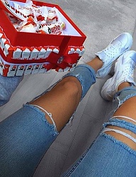 Moda Spodnie Jeansy - 3147319