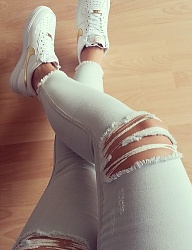Moda Spodnie Jeansy - 1935532