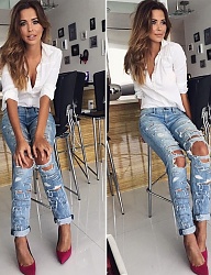 Moda Spodnie Jeansy - 3017628
