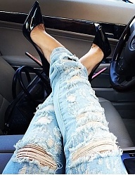 Moda Spodnie Jeansy - 3221564