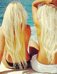 Fryzury Długie Na co dzień Proste Rozpuszczone Blond - 2158878
