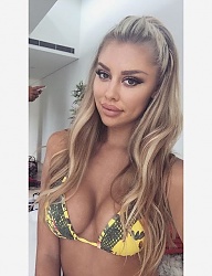 Fryzury Długie Na co dzień Proste Rozpuszczone Blond - 3103403