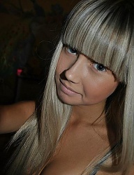 Fryzury Długie Na co dzień Proste z grzywką Rozpuszczone Blond - 2110464