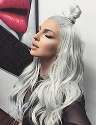 Fryzury Długie Na co dzień Kręcone Upięcie Blond - 3100969