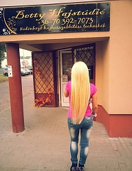 Fryzury Długie Na co dzień Proste Rozpuszczone Blond - 2165453