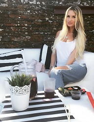 Fryzury Długie Na co dzień Proste Rozpuszczone Blond - 3011495