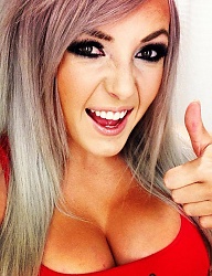 Fryzury Średnie Na co dzień Proste Rozpuszczone Blond - 2175614