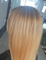 Fryzury Długie Na co dzień Proste Rozpuszczone Blond - 3096611