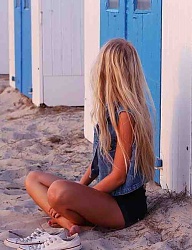 Fryzury Długie Na co dzień Proste Rozpuszczone Blond - 2314802