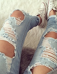 Moda Spodnie Jeansy - 2899001