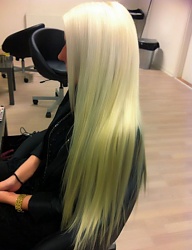 Fryzury Długie Na co dzień Proste Rozpuszczone Blond - 2159075