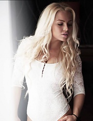 Fryzury Długie Na co dzień Kręcone Rozpuszczone Blond - 3054097