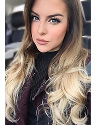 Fryzury Długie Na co dzień Kręcone Rozpuszczone Blond - 2986258