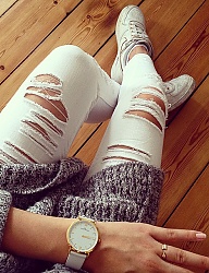 Moda Spodnie Jeansy - 2825378