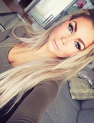 Fryzury Długie Na co dzień Proste Rozpuszczone Blond - 3032730