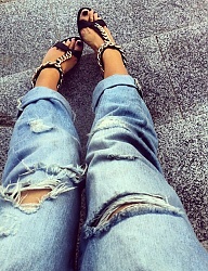 Moda Spodnie Jeansy - 1901247