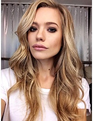 Fryzury Długie Na co dzień Kręcone Rozpuszczone Blond - 3120140