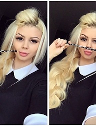 Fryzury Długie Na co dzień Kręcone Rozpuszczone Blond - 2970997