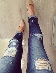 Moda Spodnie Jeansy - 2883028