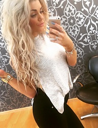 Fryzury Długie Na co dzień Kręcone Rozpuszczone Blond - 3053677