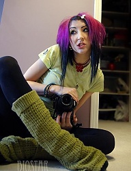 Fryzury Średnie Alternatywne EMO - 103321