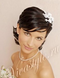Fryzury Średnie Ślubne - 716003