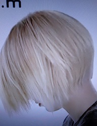 Fryzury Krótkie Na co dzień Proste Rozpuszczone Blond - 2172777