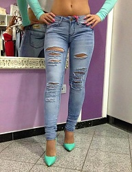 Moda Spodnie Jeansy - 2647897