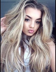 Fryzury Długie Na co dzień Kręcone Rozpuszczone Blond - 2992238