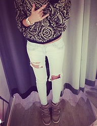 Moda Spodnie Jeansy - 2419645