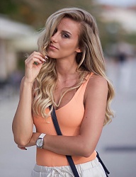 Fryzury Długie Na co dzień Kręcone Rozpuszczone Blond - 3058896