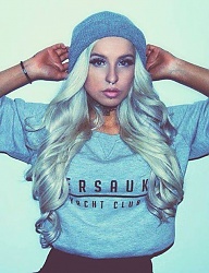 Fryzury Długie Na co dzień Kręcone Rozpuszczone Blond - 3113628
