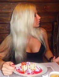Fryzury Długie Na co dzień Proste Rozpuszczone Blond - 2044740
