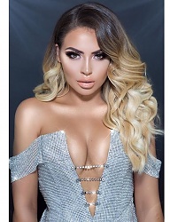 Fryzury Długie Wieczorowe Kręcone Rozpuszczone Blond - 3254004