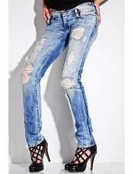 Moda Spodnie Jeansy - 1329957