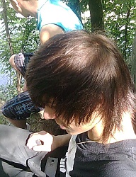 Fryzury Średnie Alternatywne EMO Czarne - 1134743