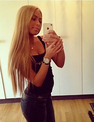 Fryzury Długie Na co dzień Proste Rozpuszczone Blond - 2392208