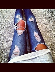 Moda Spodnie Jeansy - 1846051