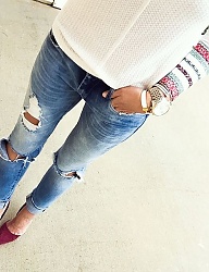 Moda Spodnie Jeansy - 3119209