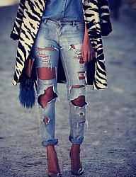Moda Spodnie Jeansy - 2163840