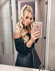 Fryzury Długie Na co dzień Kręcone Rozpuszczone Blond - 3207977