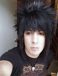 Fryzury Średnie Alternatywne EMO - 83807