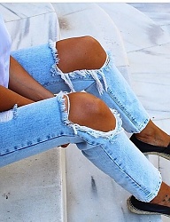 Moda Spodnie Jeansy - 2783878