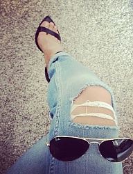 Moda Spodnie Jeansy - 1820365