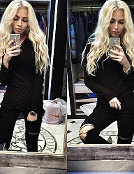Fryzury Długie Na co dzień Kręcone Rozpuszczone Blond - 2986647