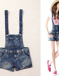 Moda Spodnie Ogrodniczki - 2391460