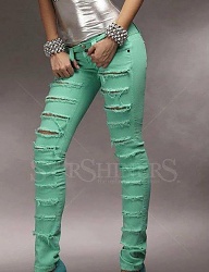 Moda Spodnie Jeansy - 1345231