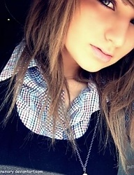 Fryzury Długie Na co dzień Proste z grzywką - 2806369
